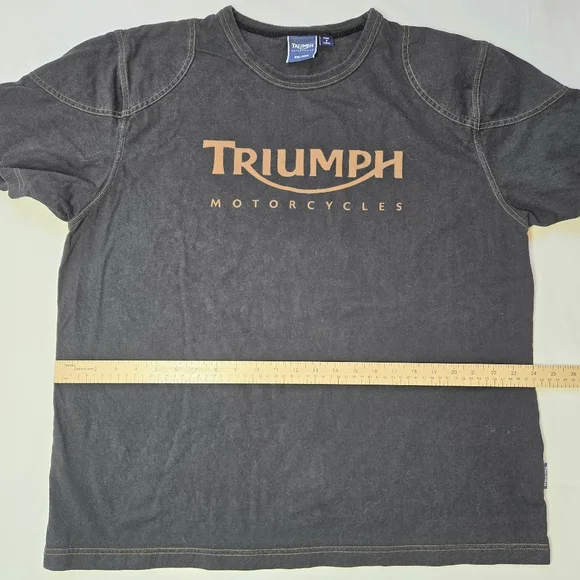 Men's Triumph Motorcycles Tshirt Size XXL - Picture 6 of 10